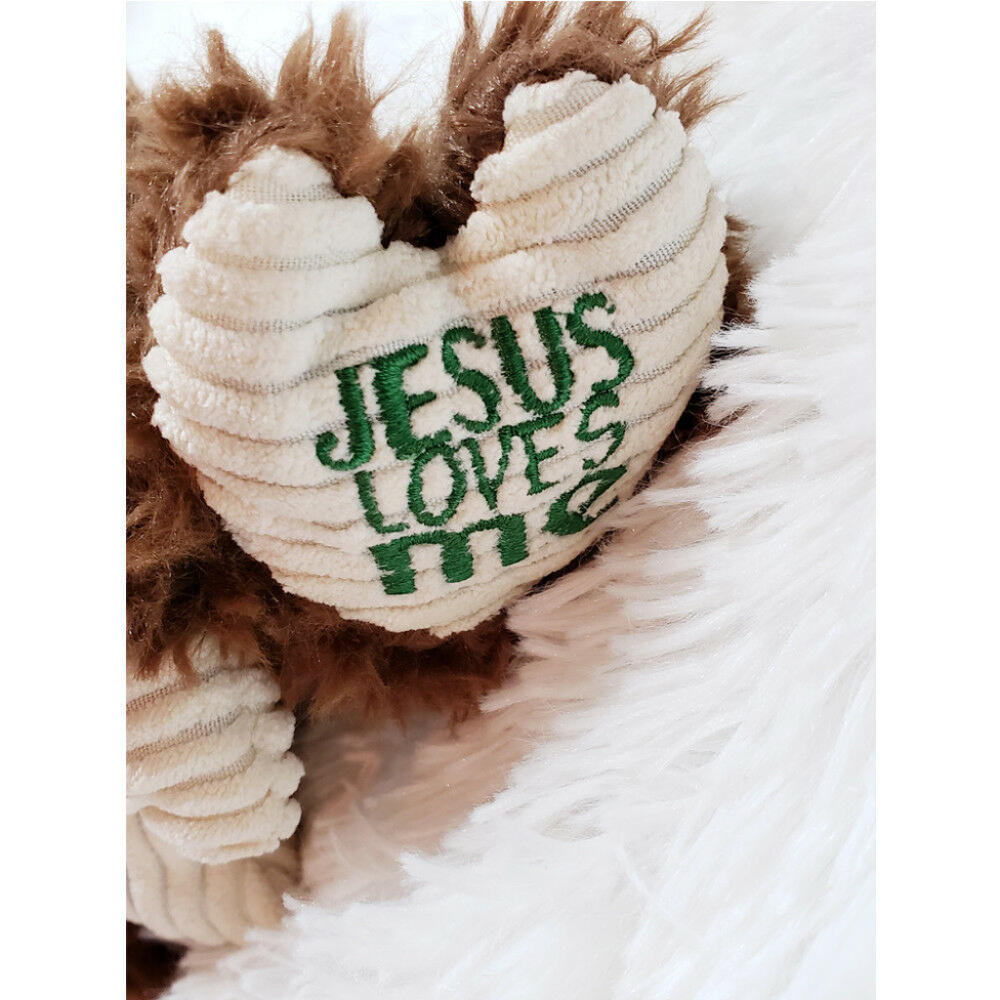 Jesus Loves Me Moose 11" Plush Stuffed Animal NWT🤩 - Picture 3 of 14
